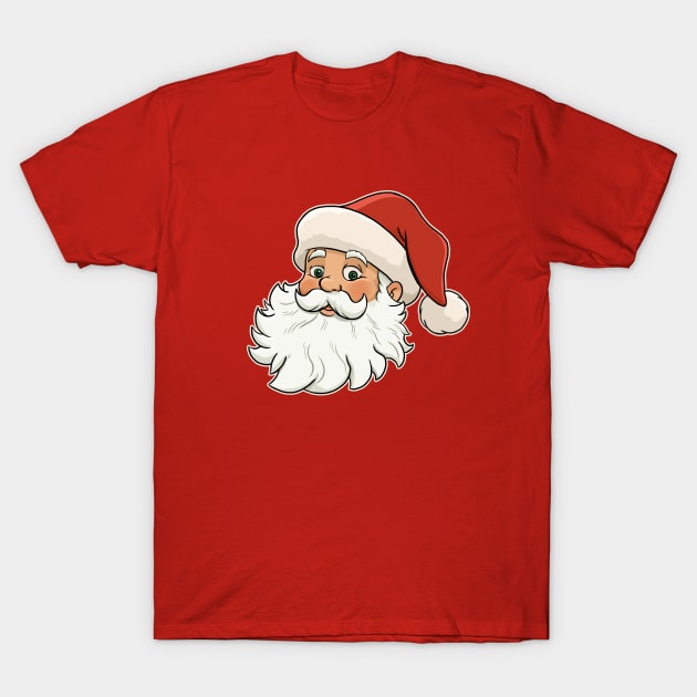 Santa Clause is coming to town Christmas T-Shirt by GAMAS Threads
